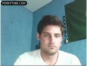 very hot guy jerking at PorkyTube.com