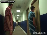 Teen students play sex games for fraternity