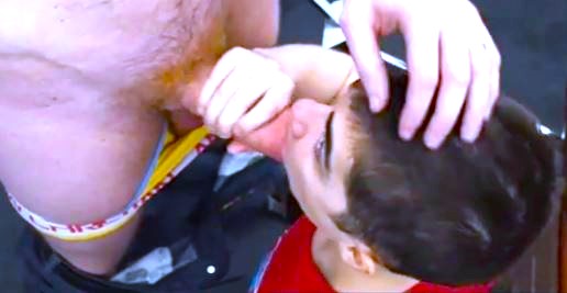 Boy Tastes Doctor cock
