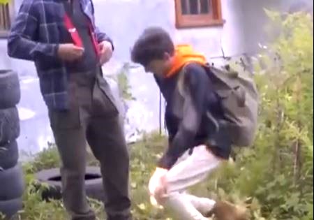 Hunt for the young tourist