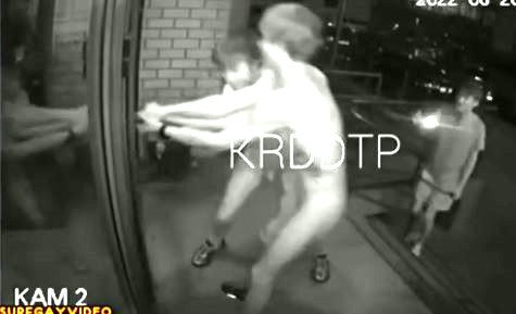 Unknown naked boys caught on camera