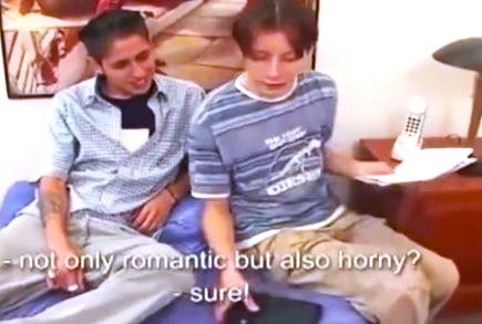 Two students return home